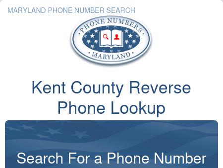 Kent County Phone Number Lookup