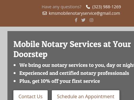  KM's Mobile Notary Services