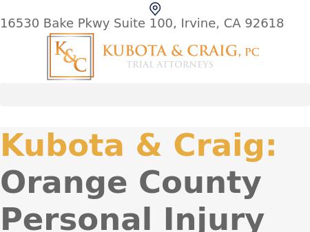 Kubota & Craig
