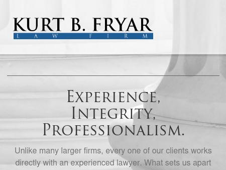Kurt B Fryar Attorney at Law