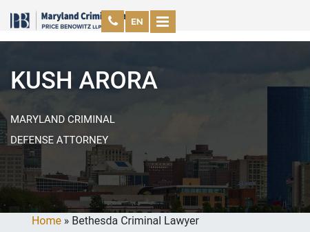Kush Arora Attorney at Law Bethesda