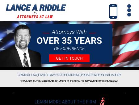 Lance A. Riddle Law Office, Attorneys at Law