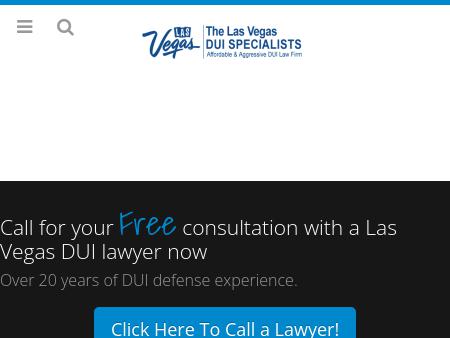 The Las Vegas DUI Specialists
