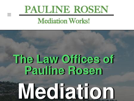 Law & Mediation Offices of Pauline Rosen