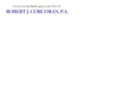 Law Firm of Robert J. Corcoran, P.A.