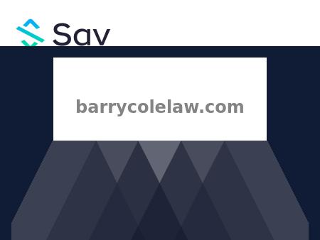 Law Office of Barry L. Cole