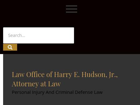 Law Office of Harry E. Hudson, Jr., Attorney at Law
