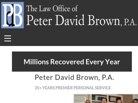 Law Office Of Peter David Brown