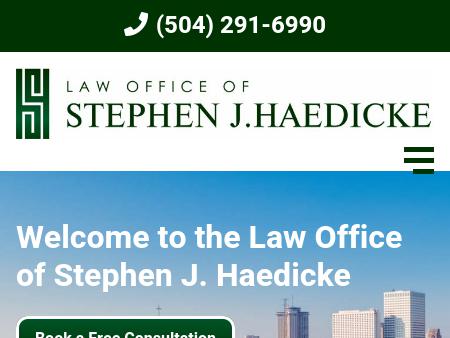 Law Office of Stephen J. Haedicke, LLC