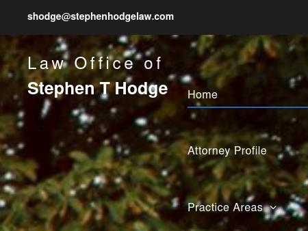 Law Office of Stephen T Hodge