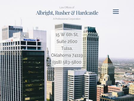 Law Offices of Albright, Rusher & Hardcastle A Professional Corporation