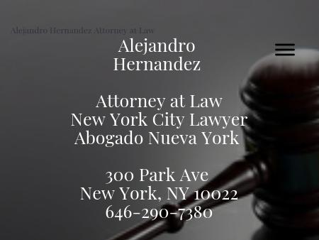 Law Offices of Alex Hernandez Jr.