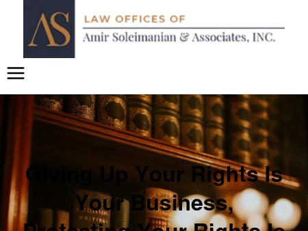 Law Offices of Amir Soleimanian & Associates - Mr. Ticket