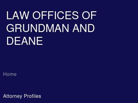 Law Offices Of Grundman & Deane