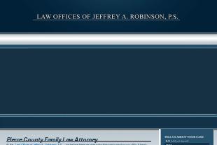 Law Offices of Jeffrey A. Robinson, P.S.
