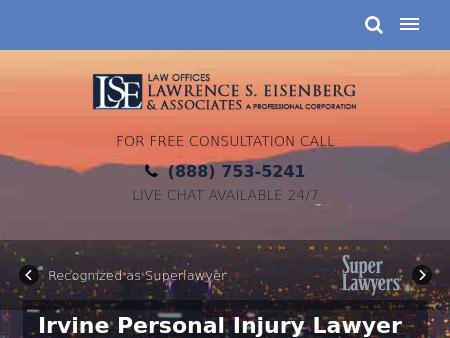 Law Offices of Lawrence S. Eisenberg & Associates A Professional Corporation