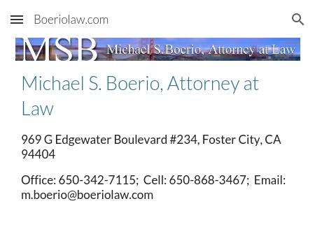 Law Offices of Michael Boerio