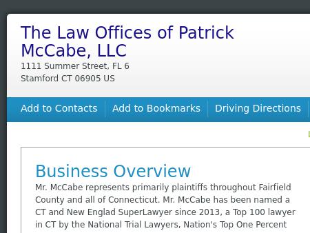 Law Offices of Patrick D. McCabe, LLC