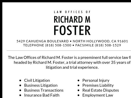 Law Offices of Richard M. Foster