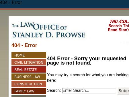 Law Offices Of Stanley D. Prowse