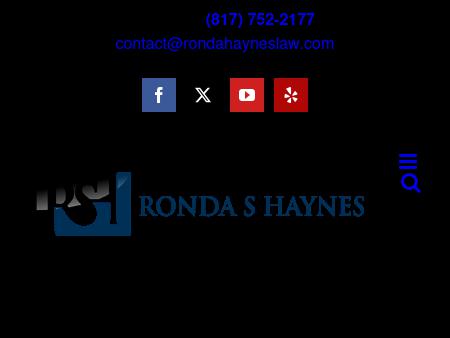 Law Office of Ronda S. Haynes, PLLC