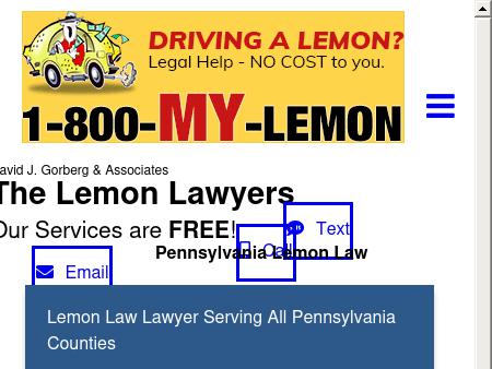 David J. Gorberg & Associates – Lemon Law Attorneys 