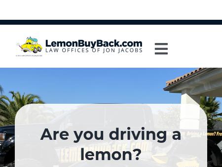 LemonBuyBack.com-Law Offices of Jon Jacobs