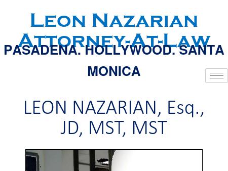 Leon Nazarian, Esq.