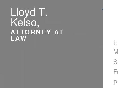 Lloyd T. Kelso, Attorney at Law