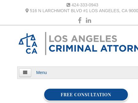 Los Angeles Criminal Attorney