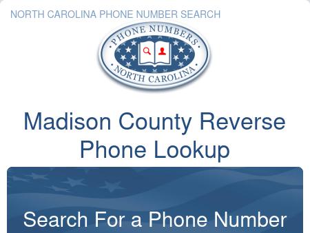 Madison County Phone Number Lookup