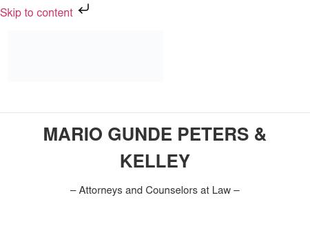Mario Gunde Peters & Kelley