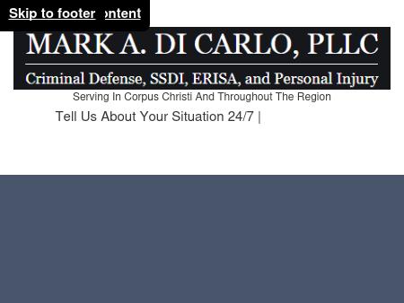 Mark A. Di Carlo, PLLC Attorney at Law