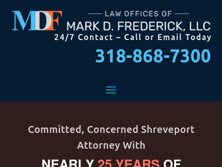 Mark D Frederick Law Office