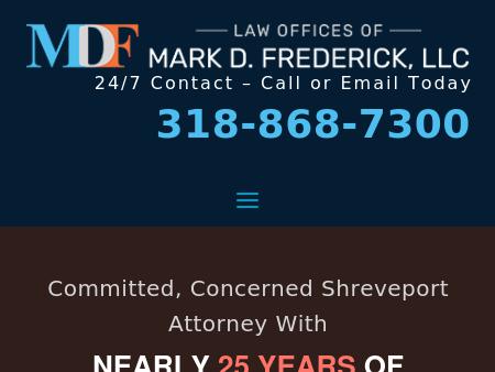 Mark D Frederick Law Office