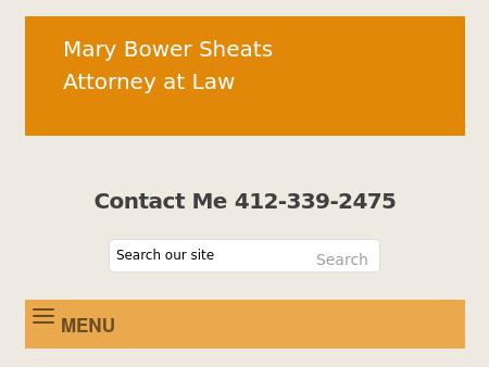 Mary Bower Sheats, Attorney at Law