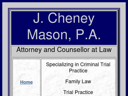 Mason, J Cheney
