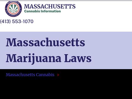 Massachusetts Marijuana Laws
