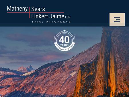 Matheny Sears Linkert & Jaime LLP