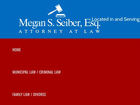 Megan S. Seiber, Esq. Attorney at Law
