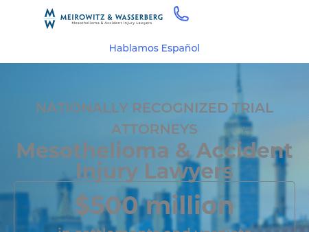 Meirowitz & Wasserberg Mesothelioma & Accident Injury Lawyers