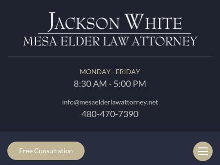 Mesa Elder Law Attorney