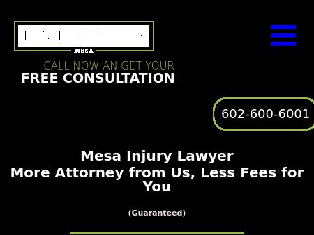 Mesa Injury Lawyer