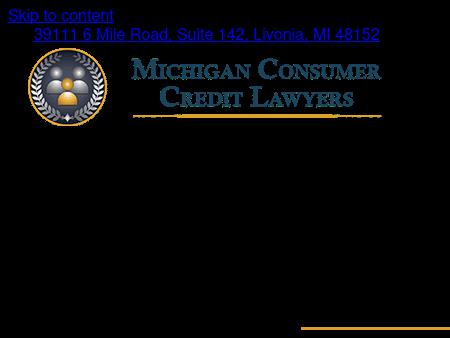 Michigan Consumer Credit Lawyers