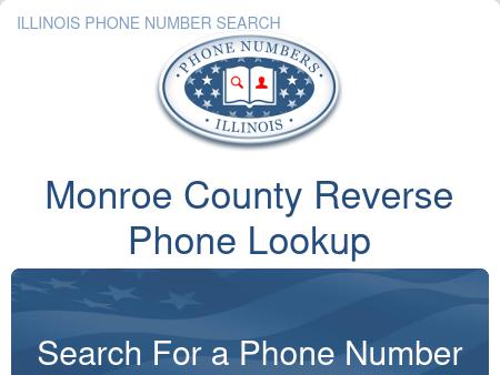 Monroe County Phone Number Search