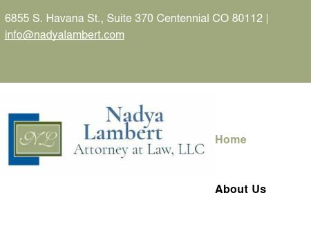 Nadya Lambert, Attorney at Law