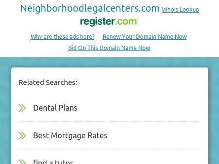 Neighborhood Legal Centers