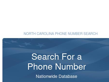 North Carolina Phone Number Lookup