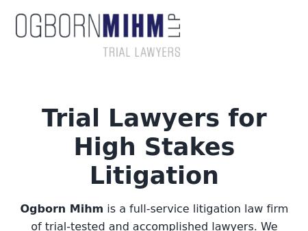 Ogborn Mihm, LLP