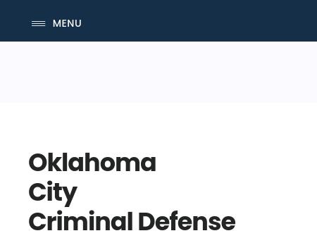 Oklahoma City Criminal Defense Attorney